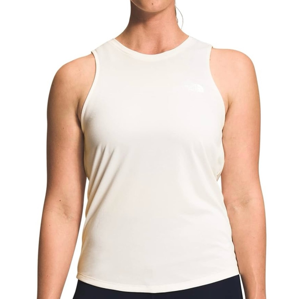 The North Face Women’s Elevation Life Tank, Gardenia‎ White, Size L NWT!